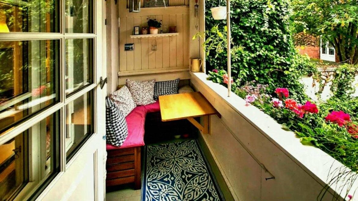 تصميم شرفات صغيرة