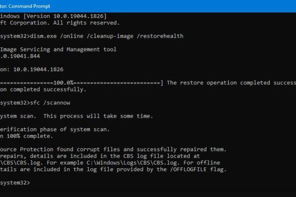 How to Use the “System File Checker” (SFC) Tool to Repair Corrupt Files