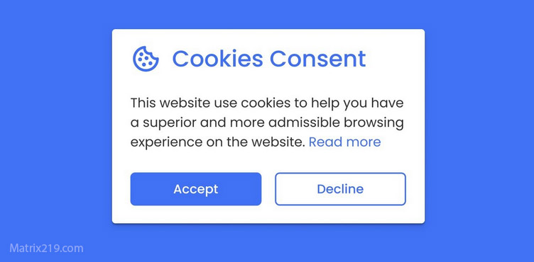 Consent Pop-Ups and Privacy